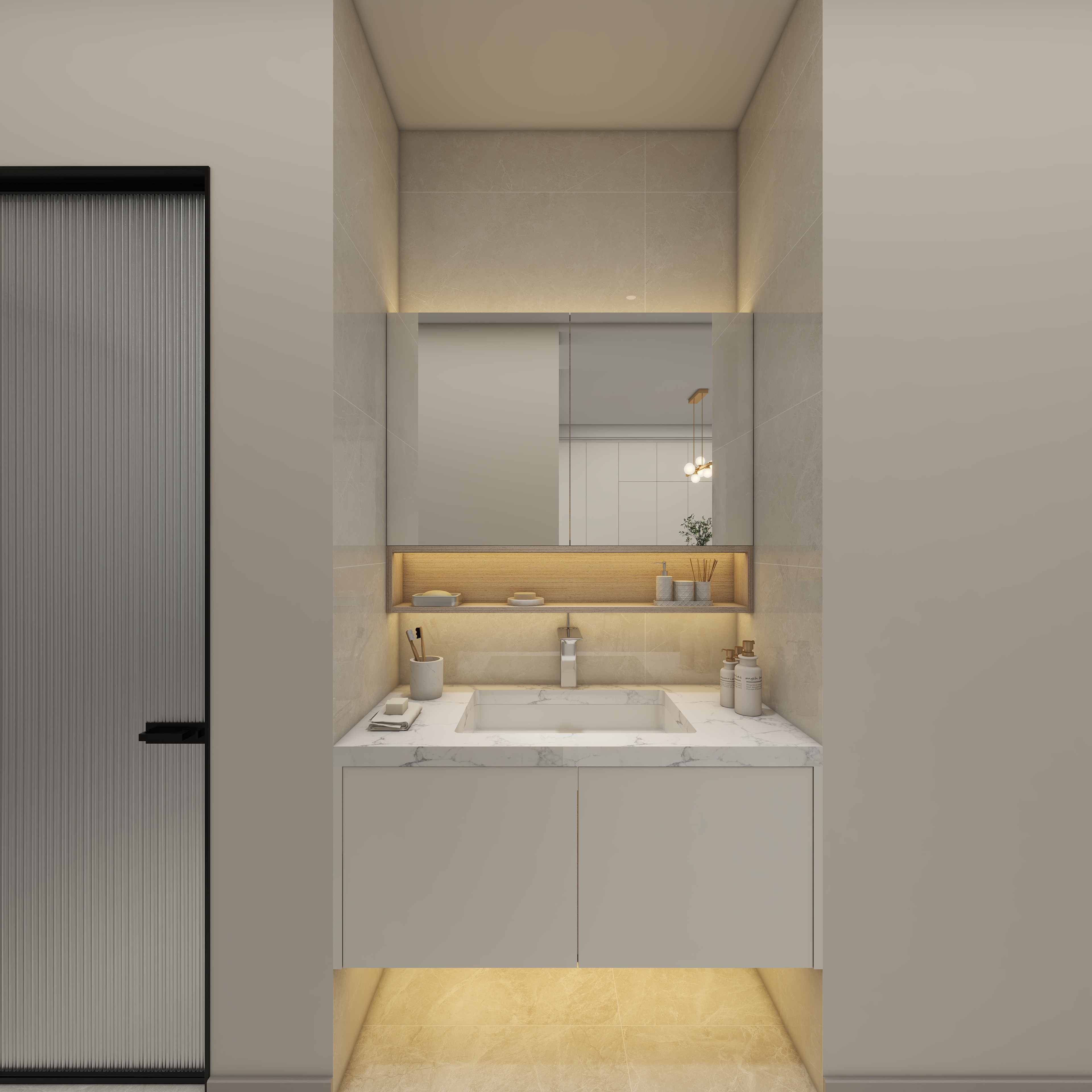 环宇0315-137㎡4室装修效果图