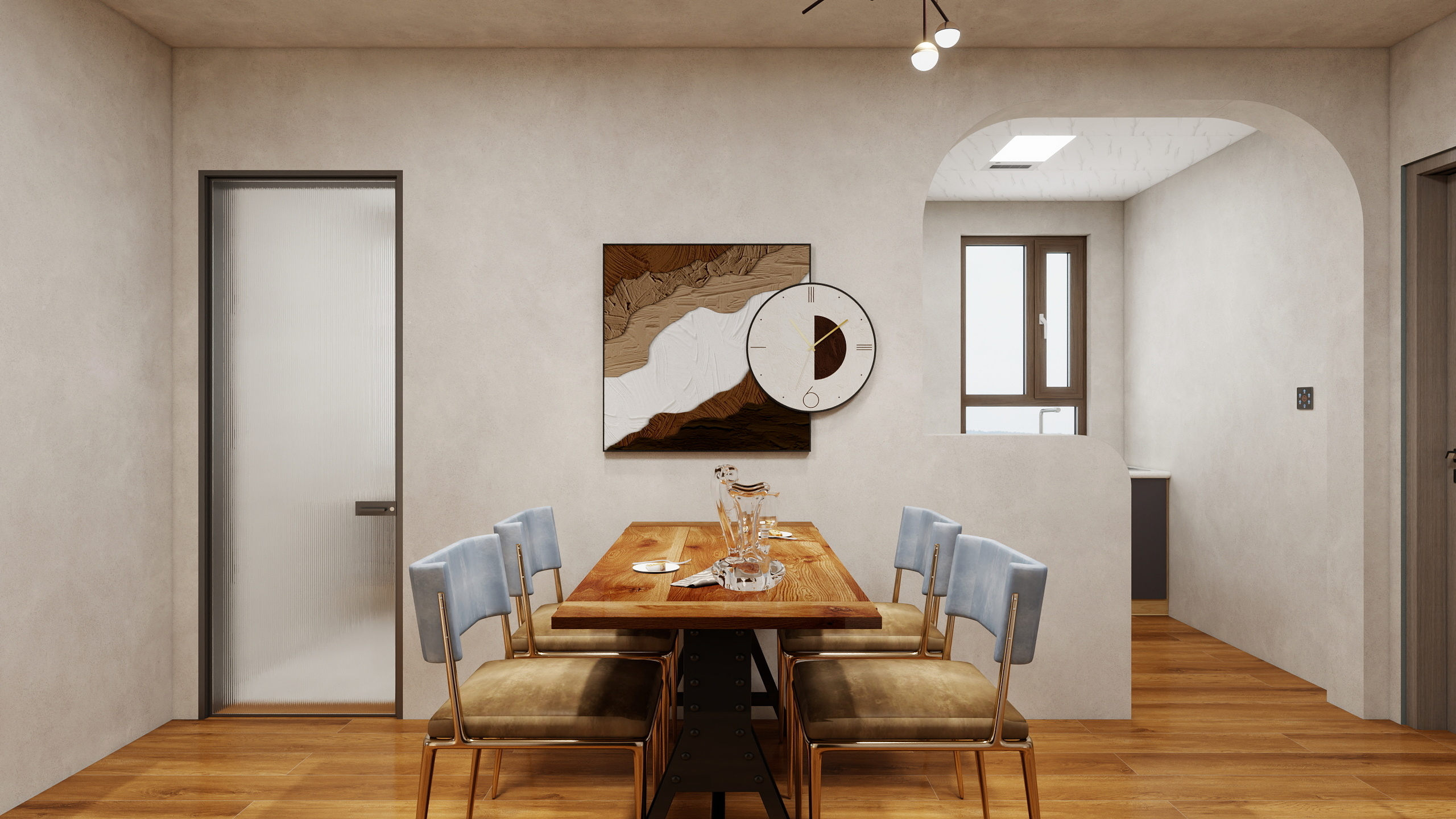 不出新手村的匠人-西龙王庙祥龙小区103㎡3室装修效果图