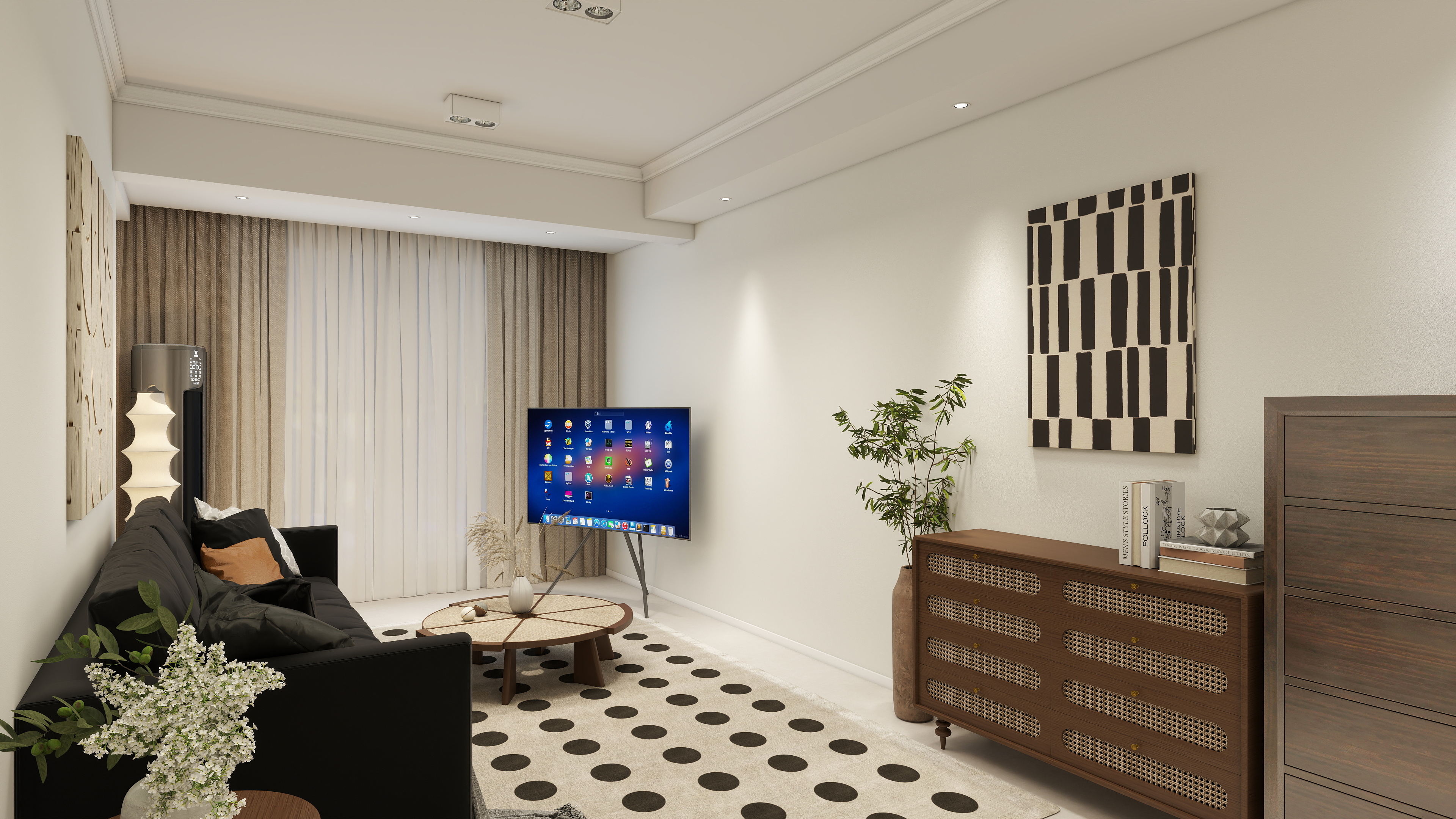 enyi设计工作室-芙蓉书香苑  71平米-装修设计方案