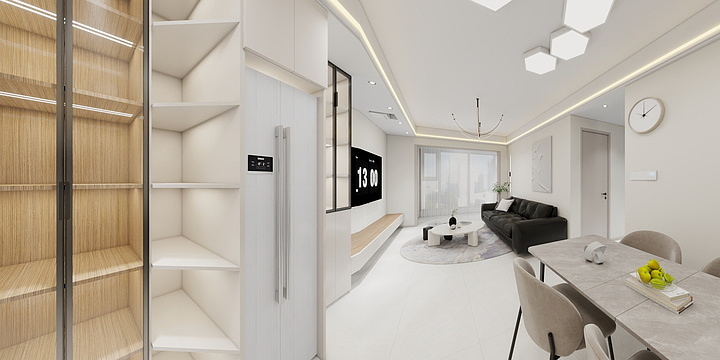 程诺设计-外滩星汇园效果图-装修设计方案