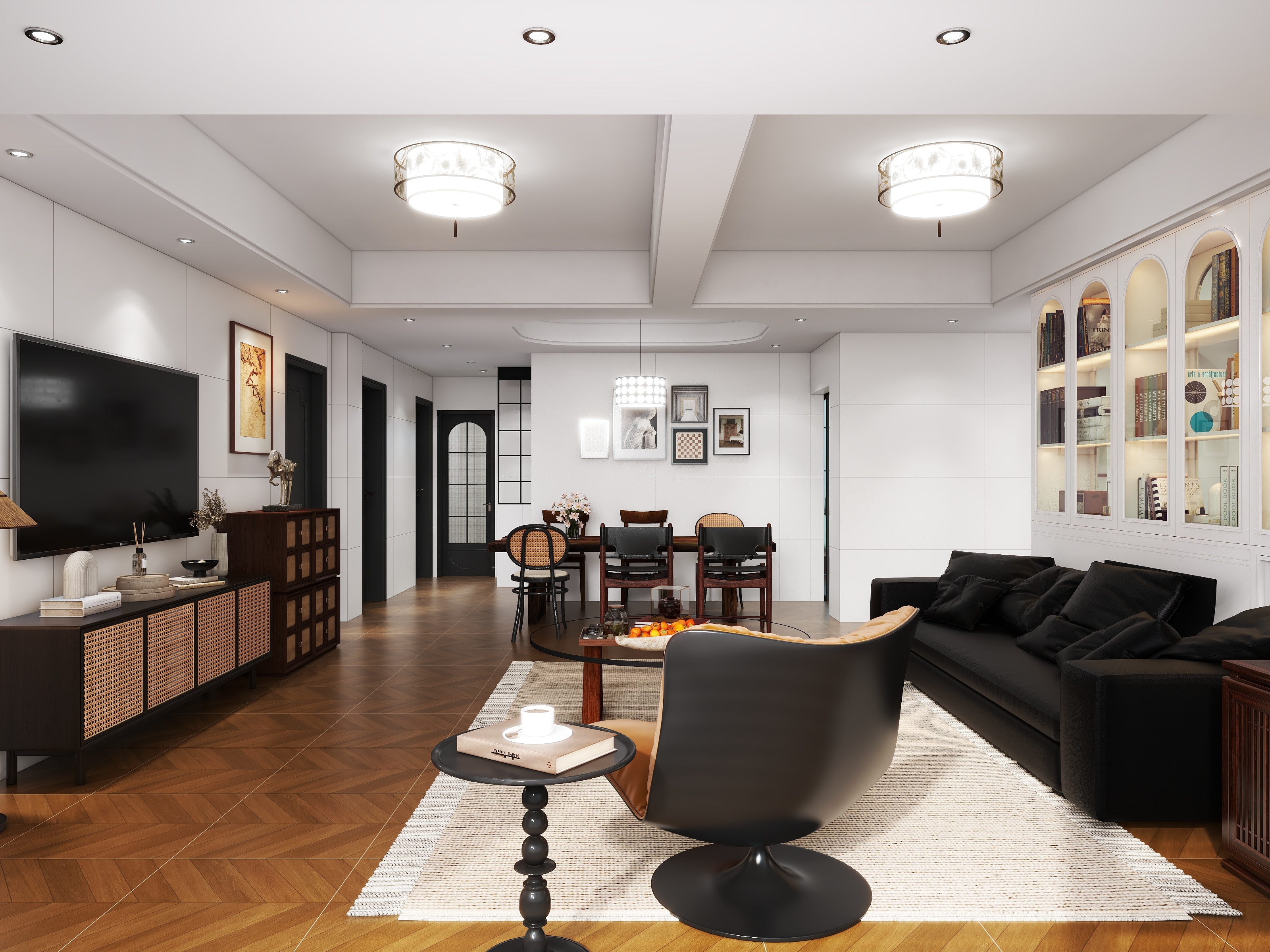 PNX-夜上海-中古法式民国风装修效果图