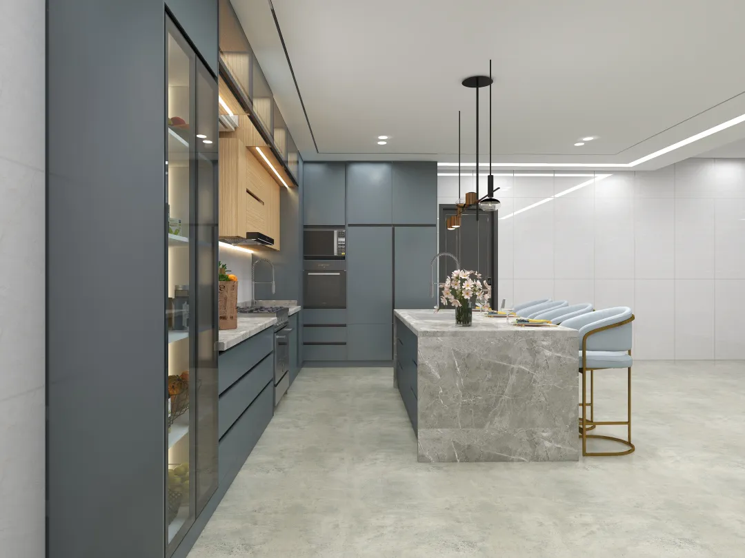 joenerly612的装修设计方案:Simple customized kitchen