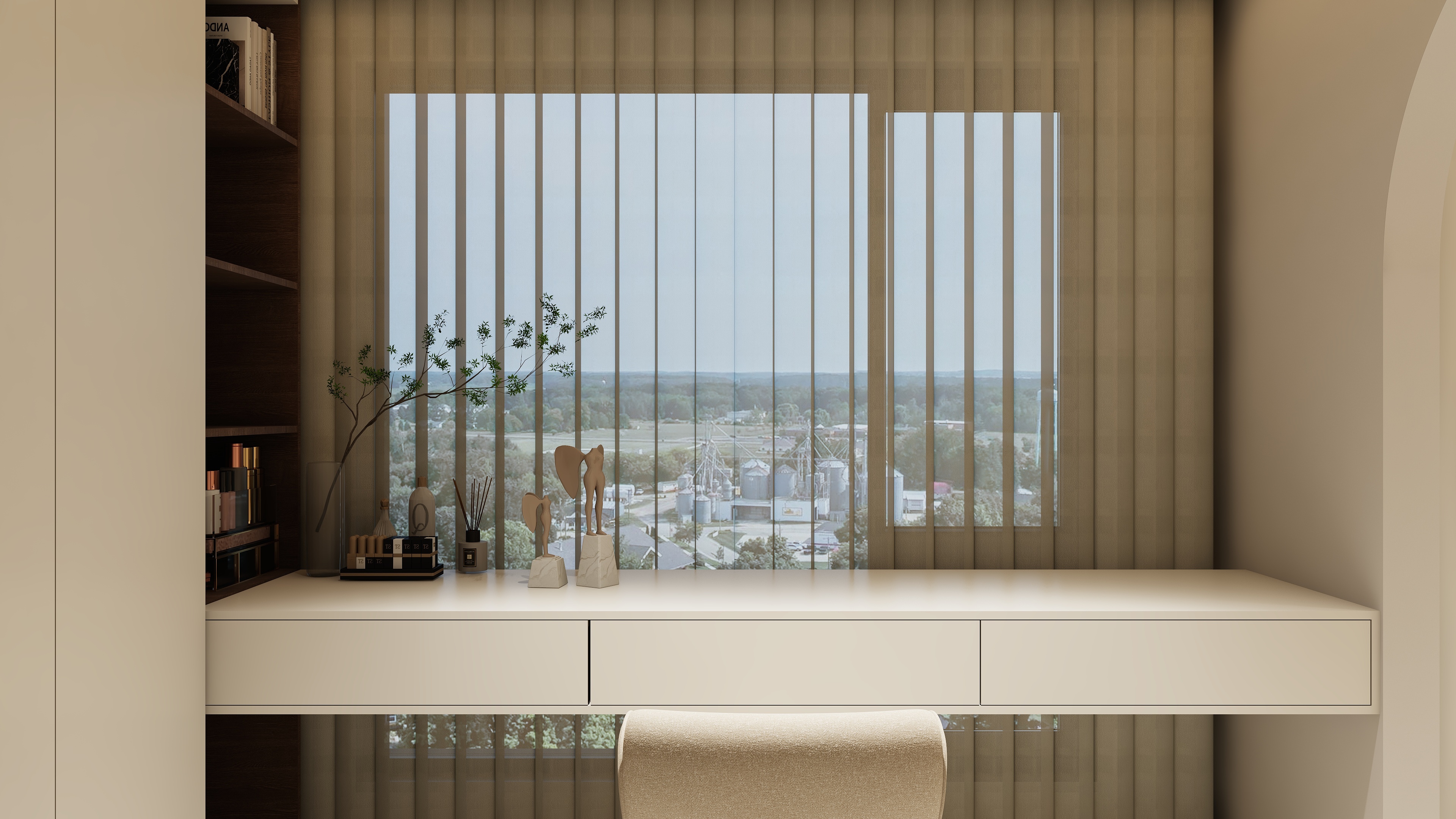 王王睡不醒-梦寻宇宙自建房现代风装修效果图