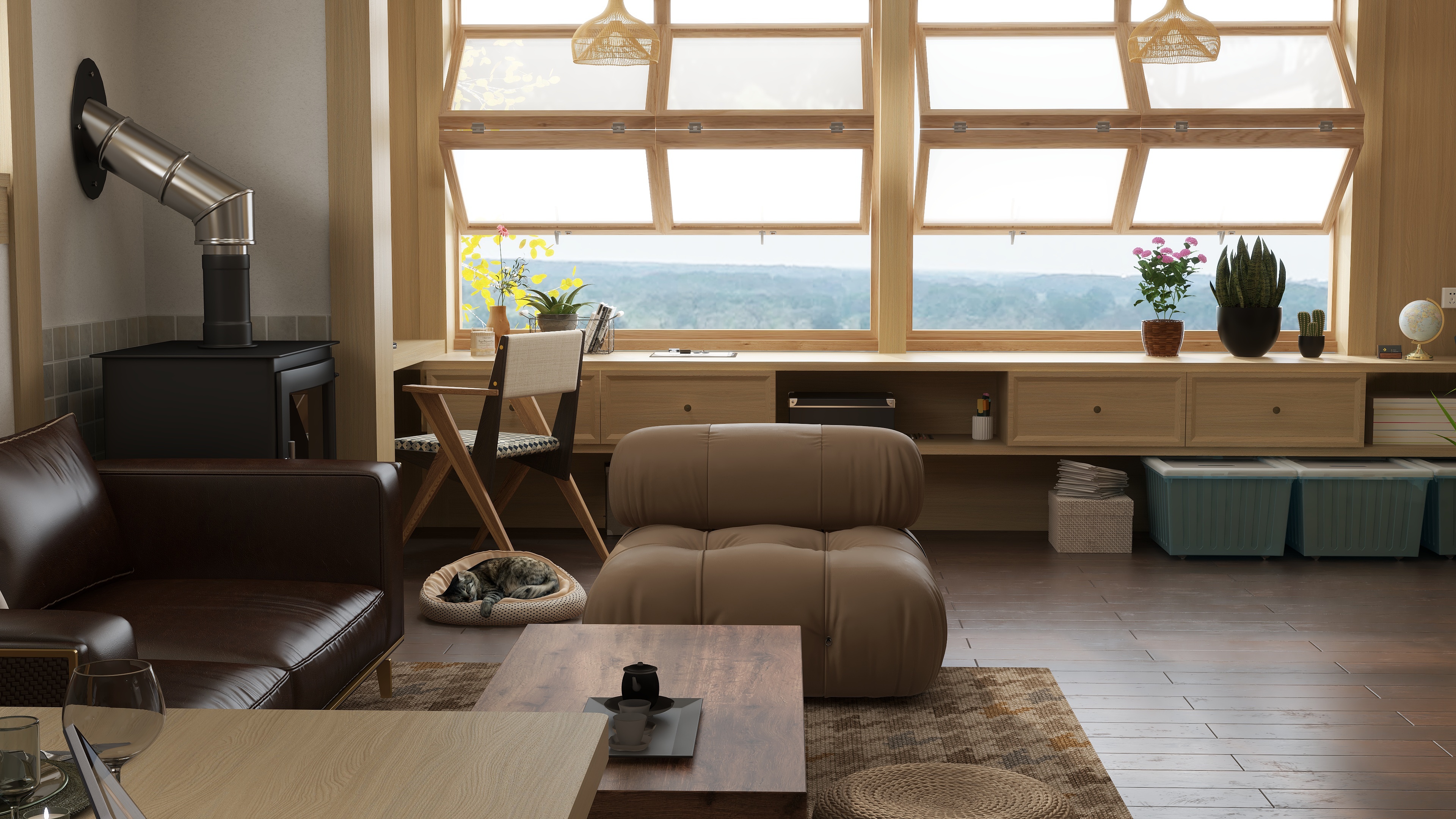 仲照平-日式小屋-装修设计方案