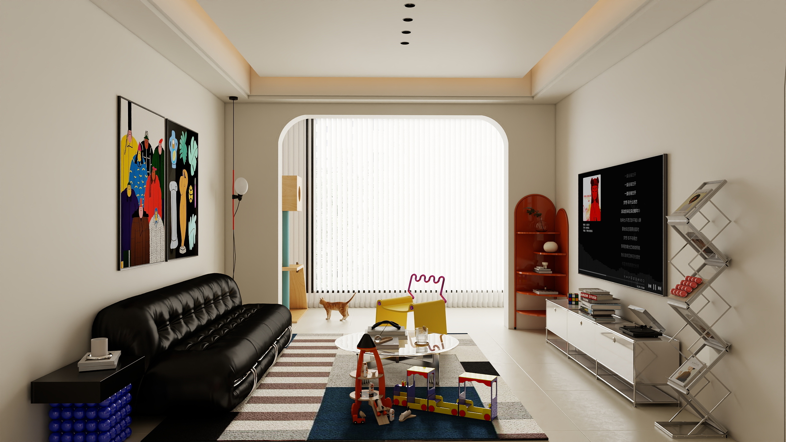 了意李-孟菲斯125-装修设计方案