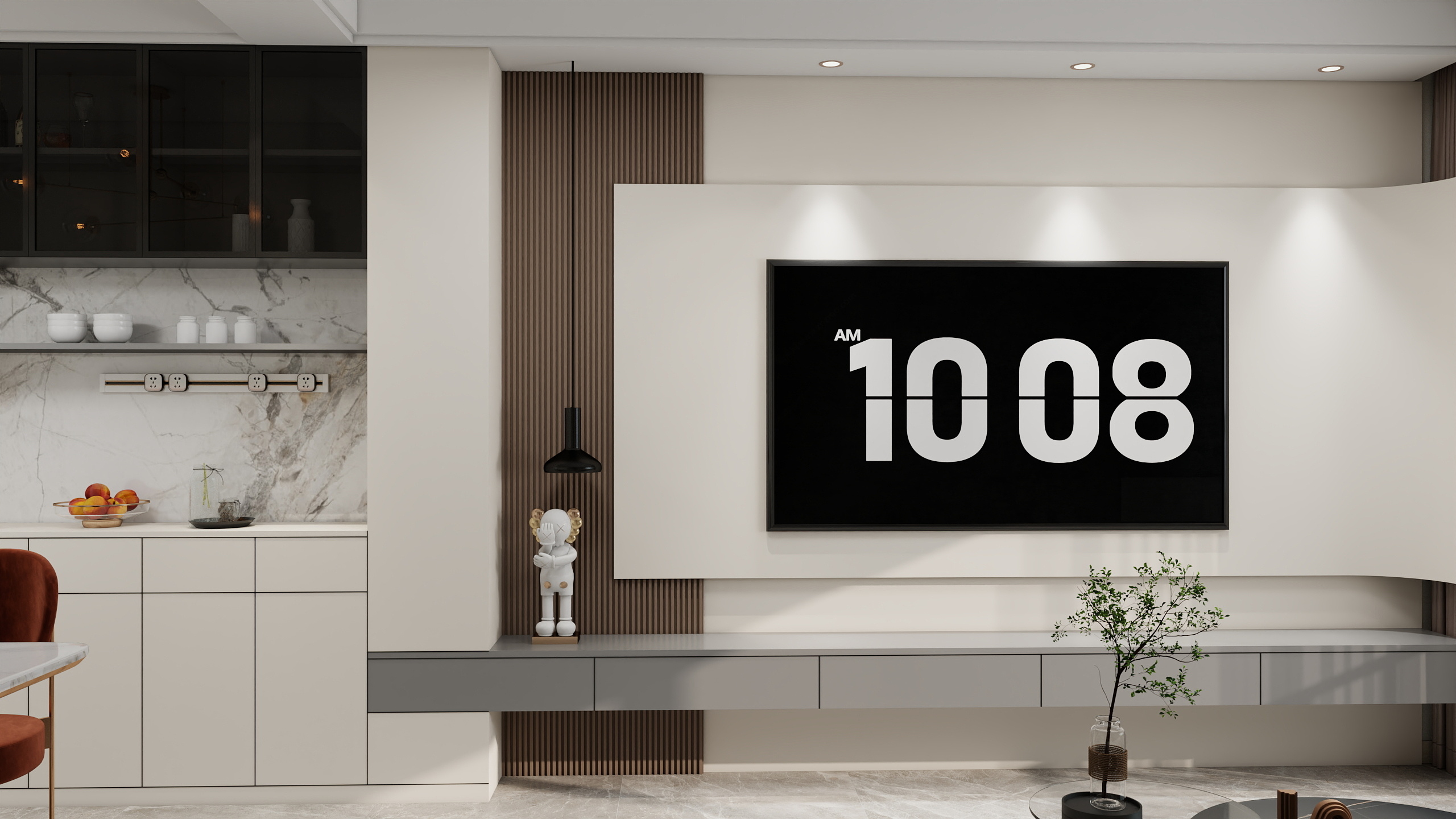 xin航-80㎡美的锦观城轻奢风-装修设计方案