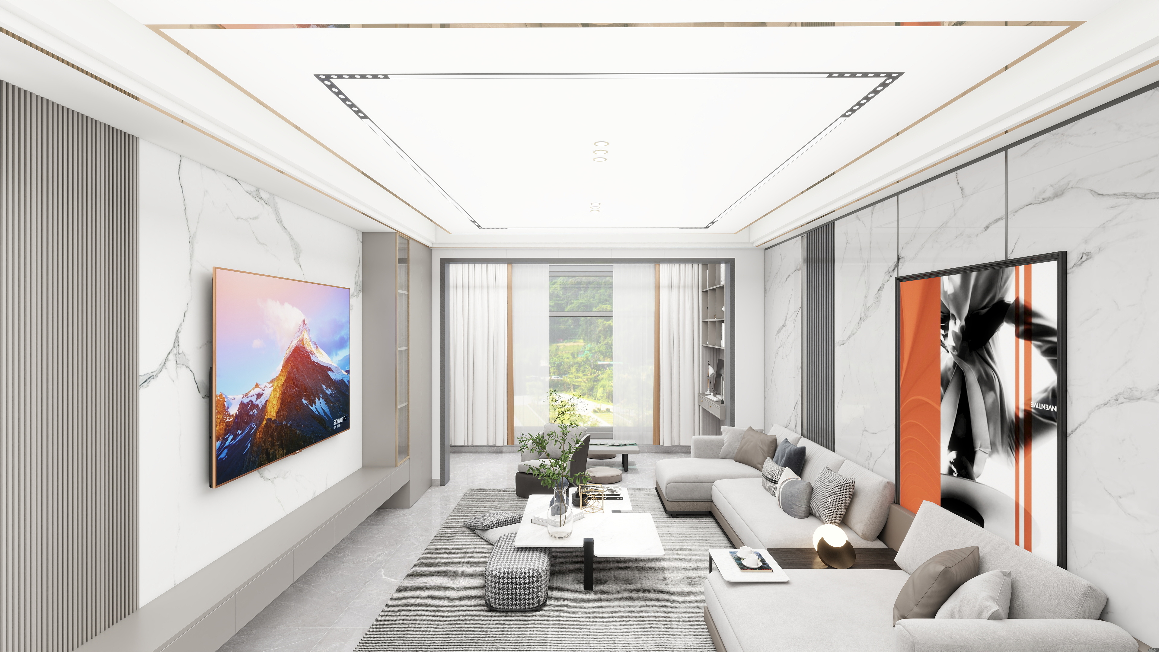 匠心整装-富源县新时代小区D7栋户型-装修设计方案