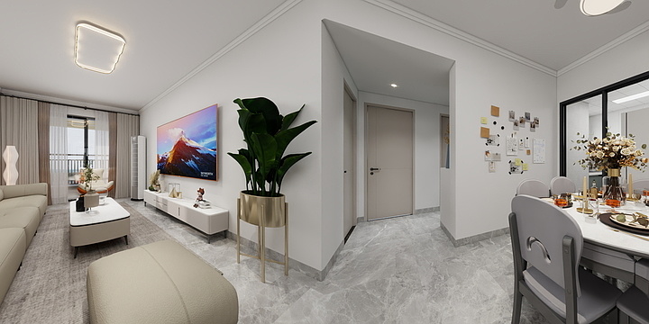 全案设计黄工-香悦澜山22-装修设计方案