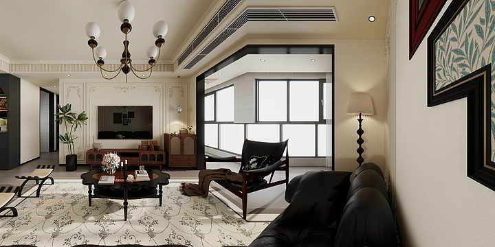 苏海冉-法式复古-东户 研发-装修设计方案