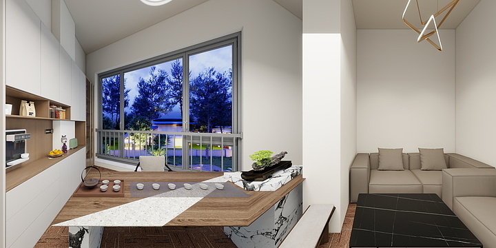 全案设计师小杨-棋牌桌球室-装修设计方案