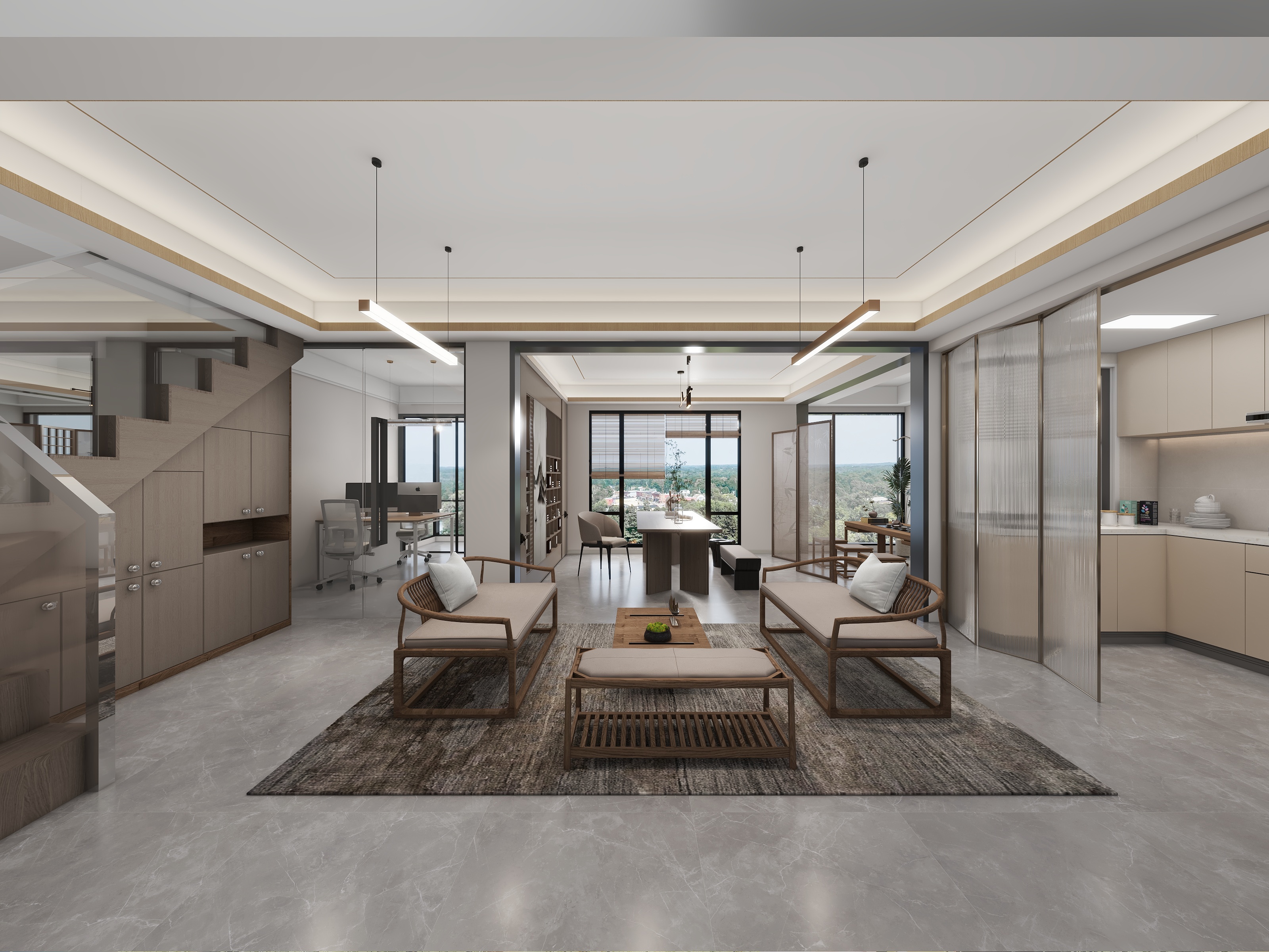 TLwin-家居改办公-装修设计方案