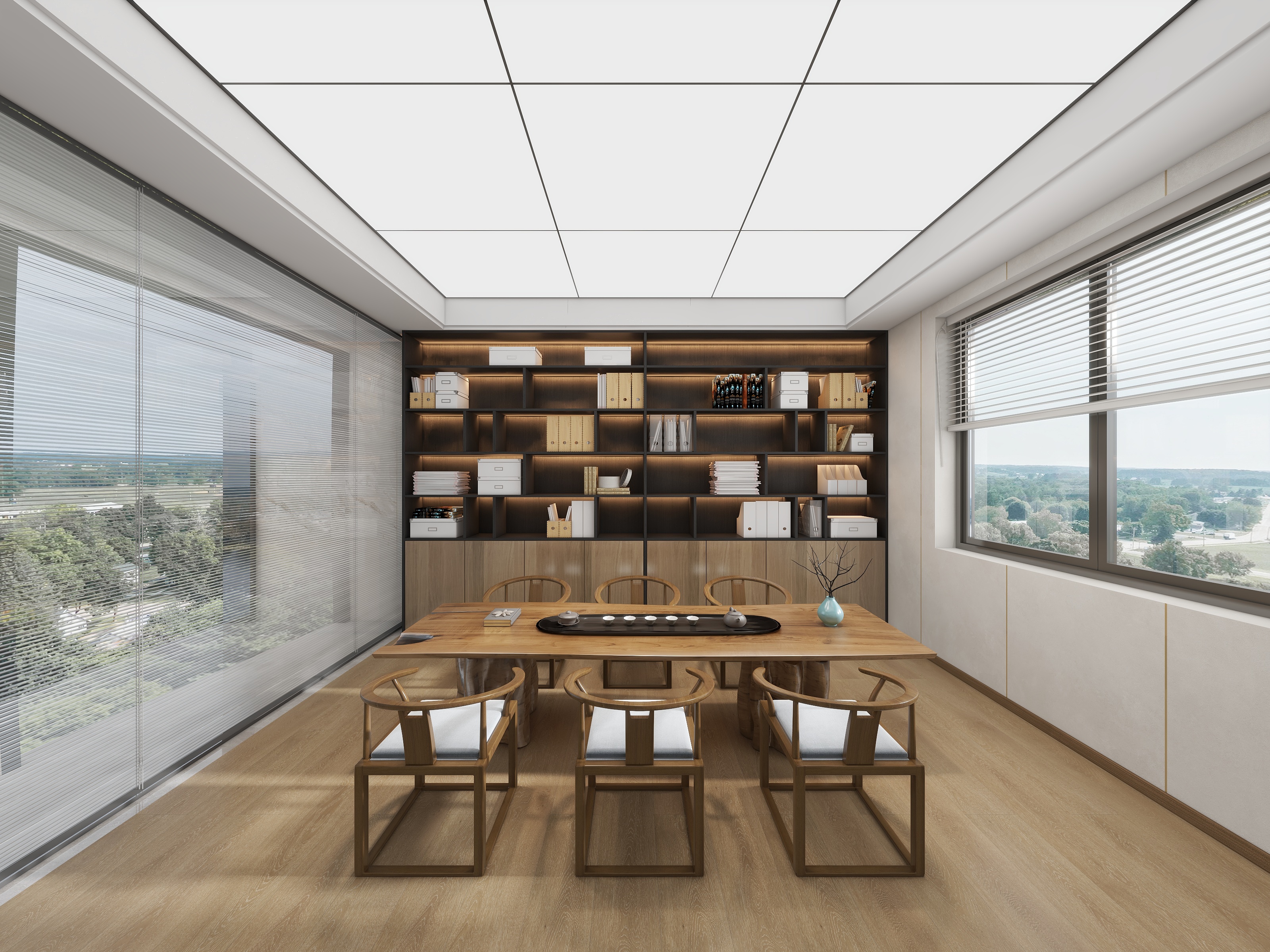 TLwin-办公+会议室-装修设计方案