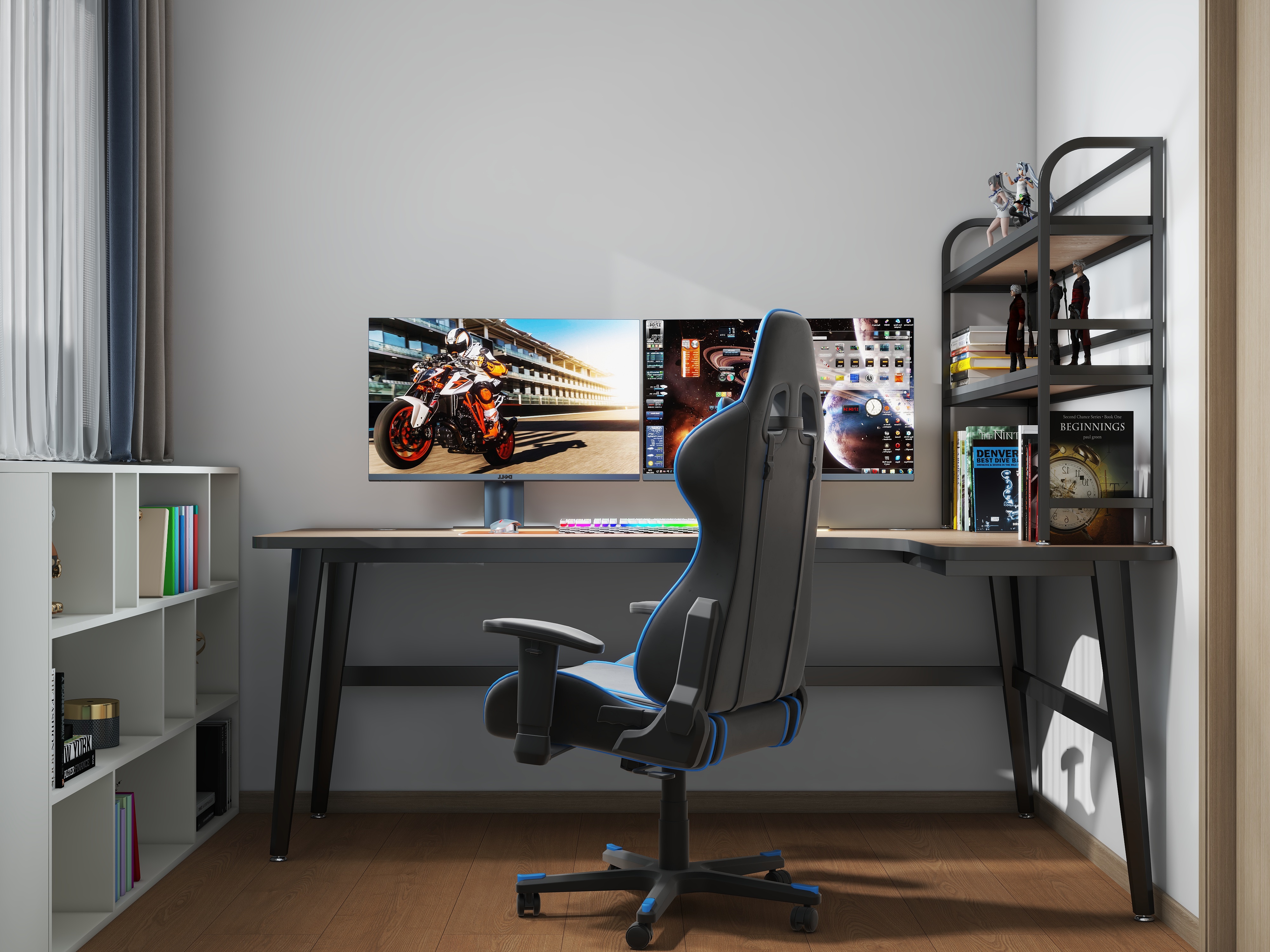 设计师珂源-华润中城昆仑御93㎡3室装修效果图