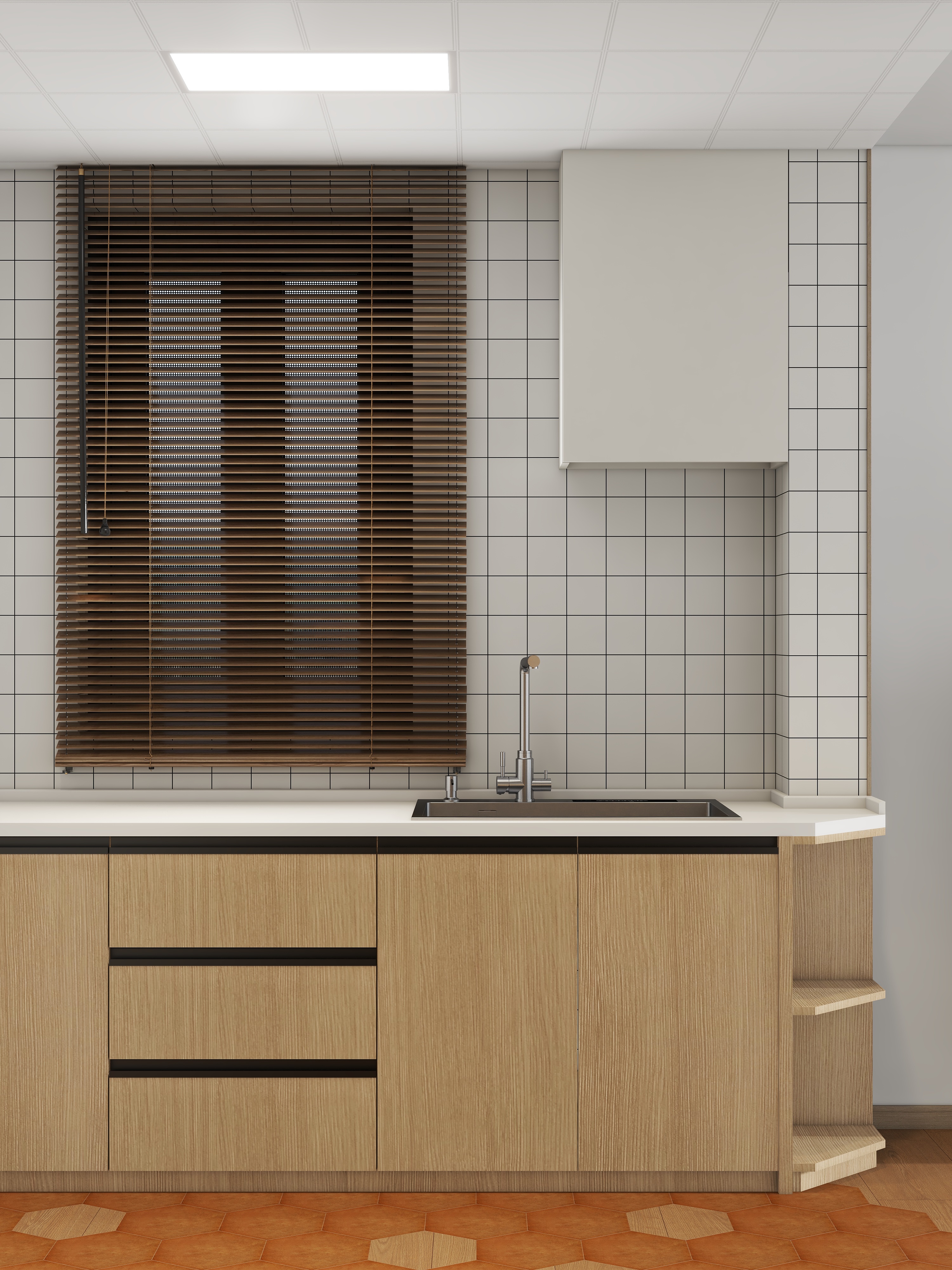 设计师珂源-华润中城昆仑御93㎡3室装修效果图