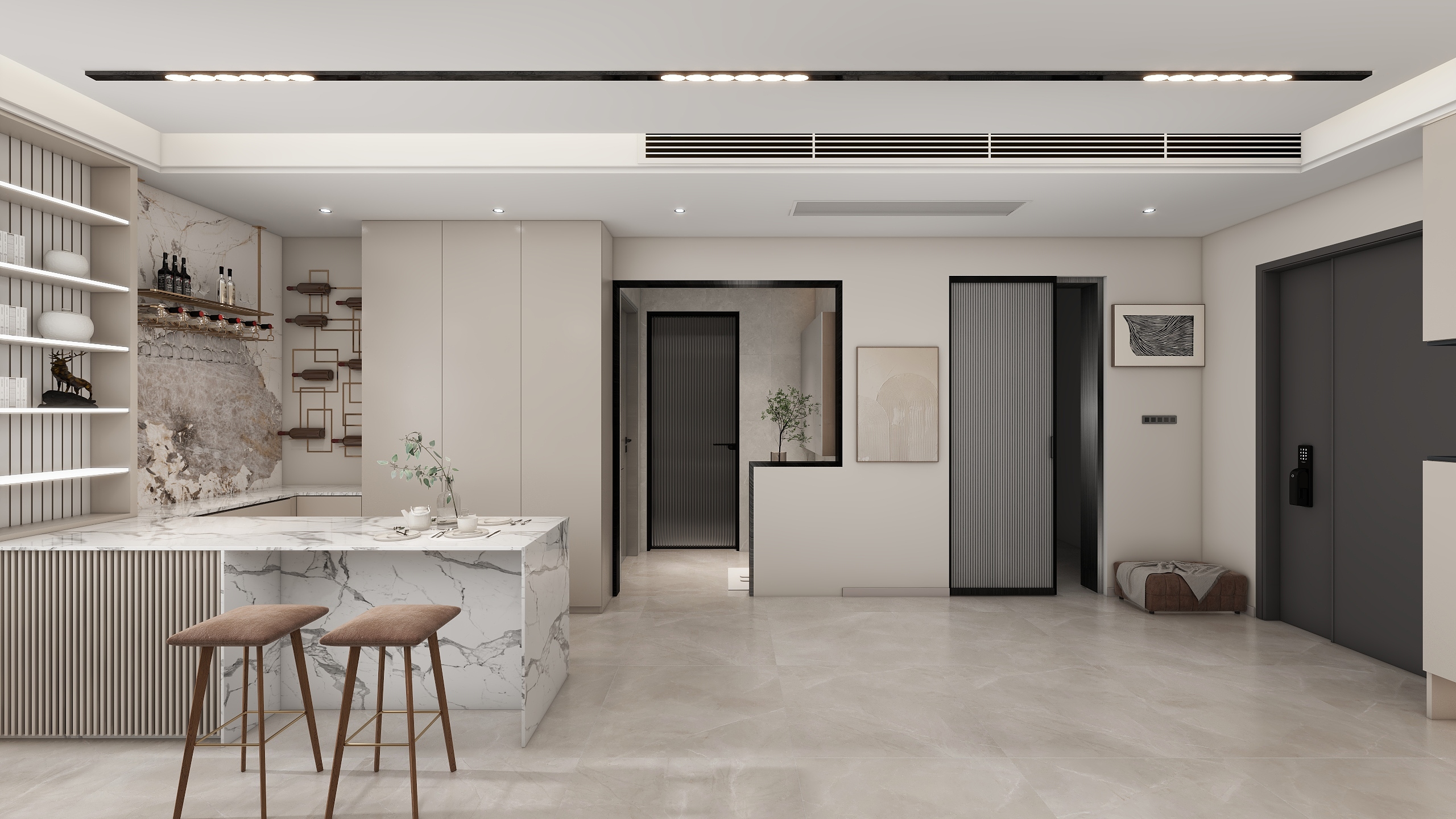 TLwin-客餐厅+主卧-装修设计方案