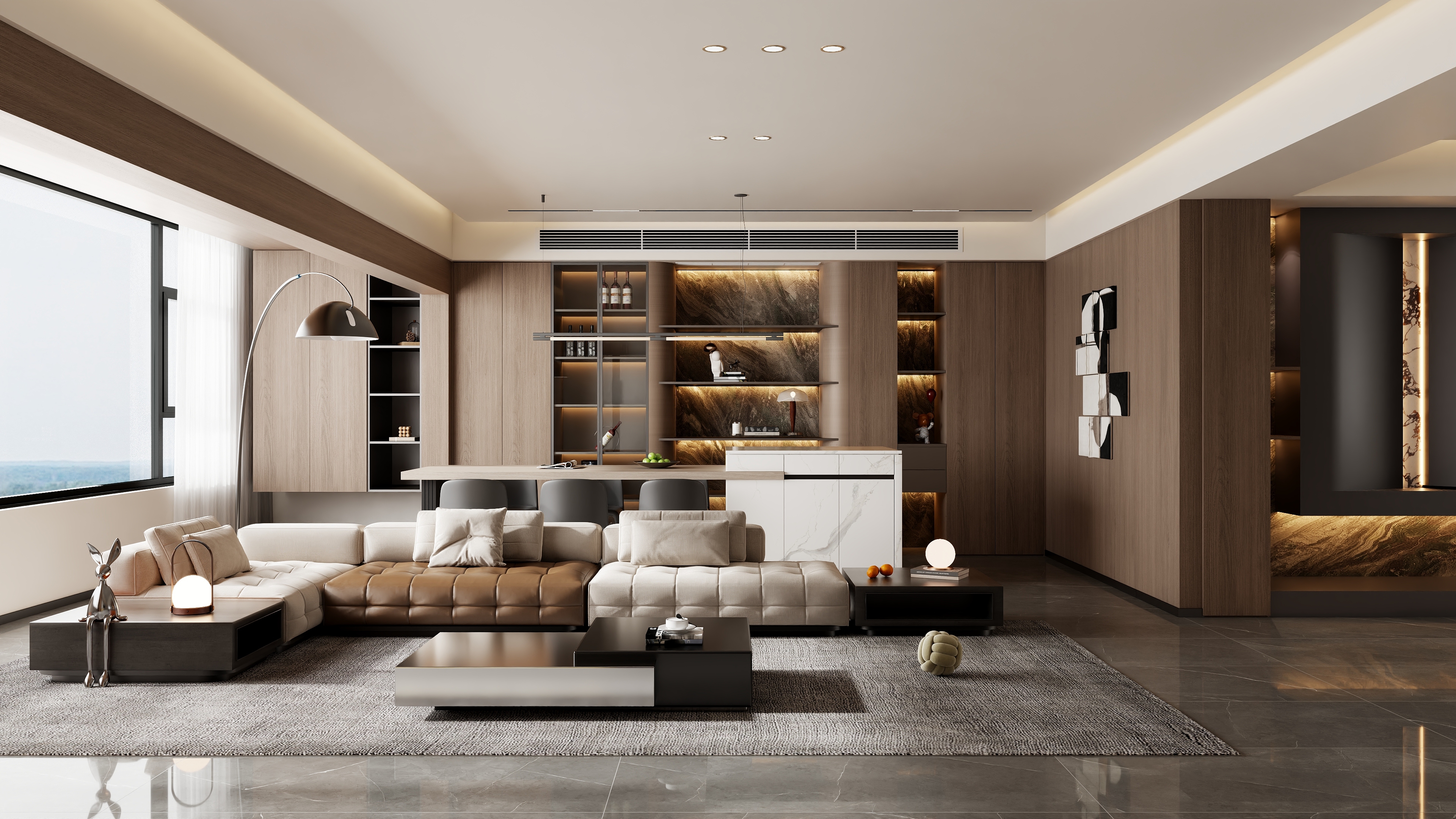 新中科建材陈风雨-意式极简-装修设计方案