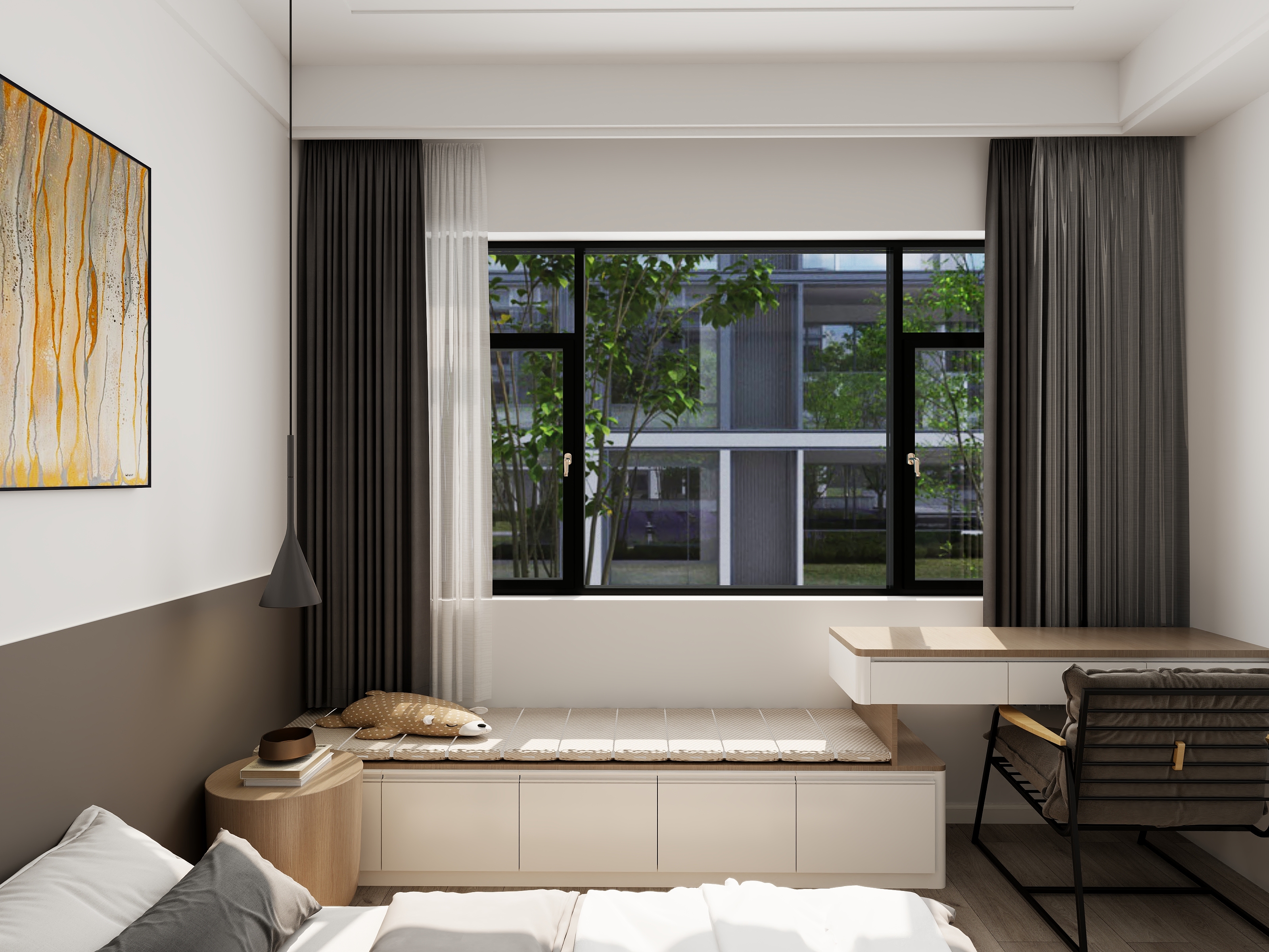 哈蜜瓜BoPo-莲花山-改造方案-装修设计方案