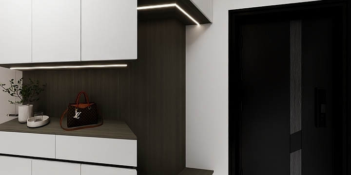 奥尔登天柱专卖店-御驰天景3栋1203-装修设计方案