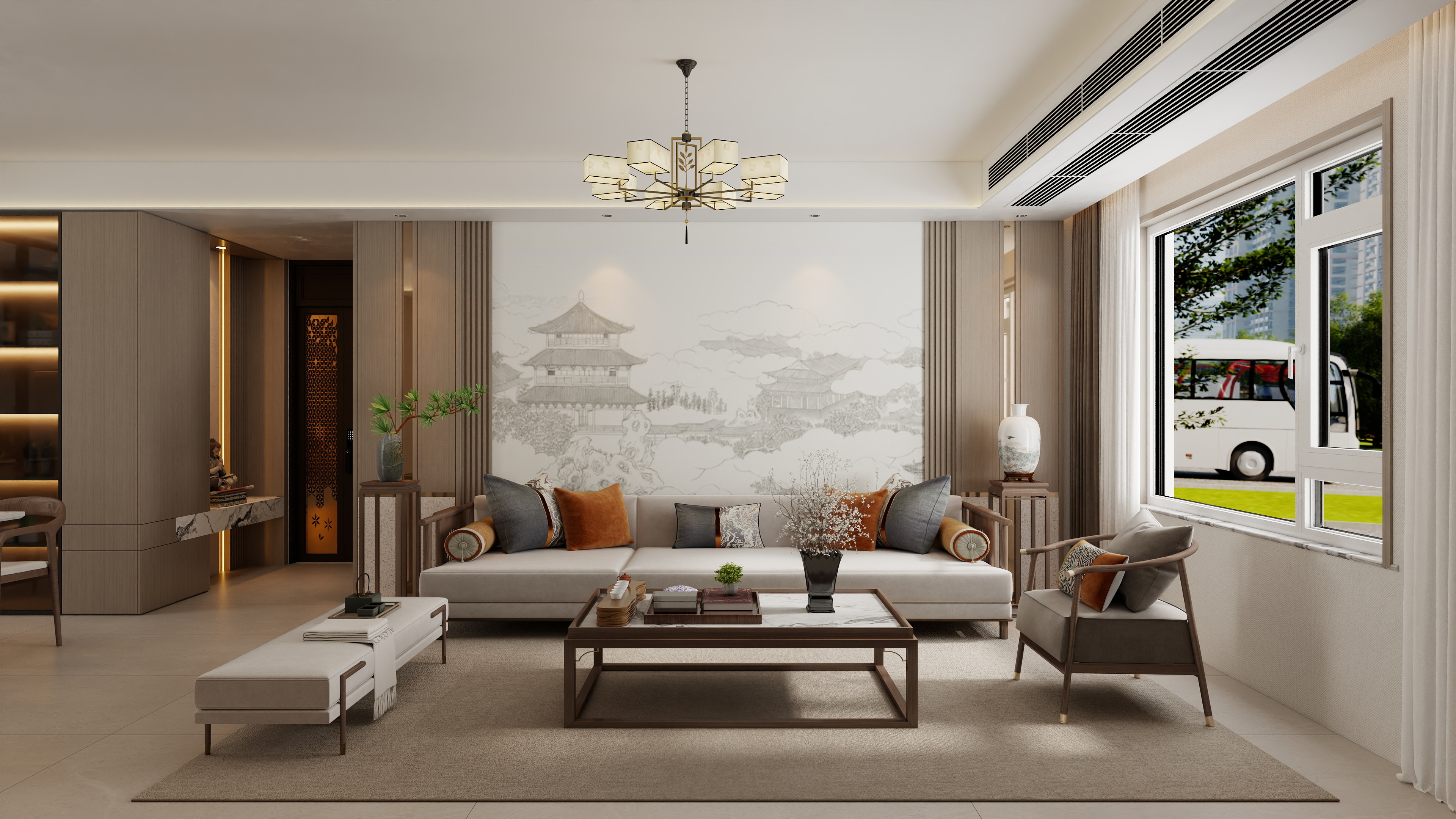 赣榆鹤轩设计-天泽院子（淄博）-装修设计方案