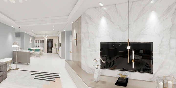 一丈有料美居-佛山院子吊顶一-装修设计方案