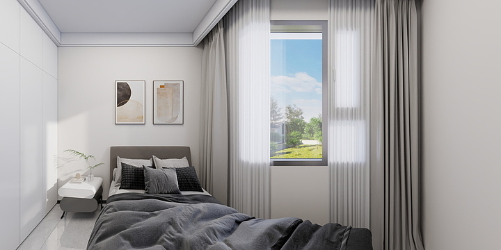 DilnChang-中国院子-四室-现代简约-装修设计方案