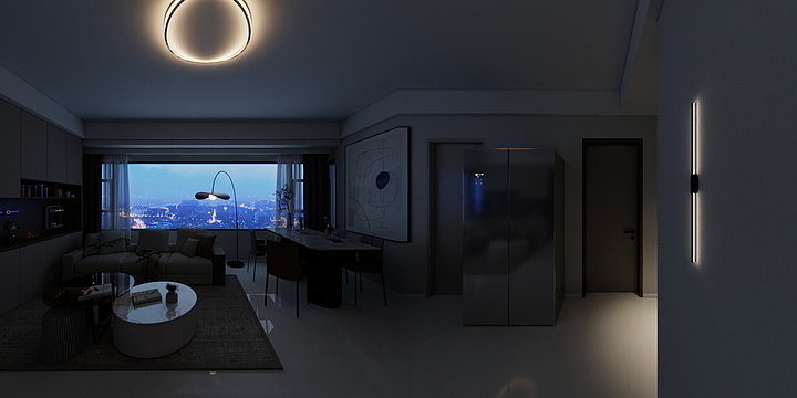 gecongcong-旭辉时代城-7-3004效果-装修设计方案