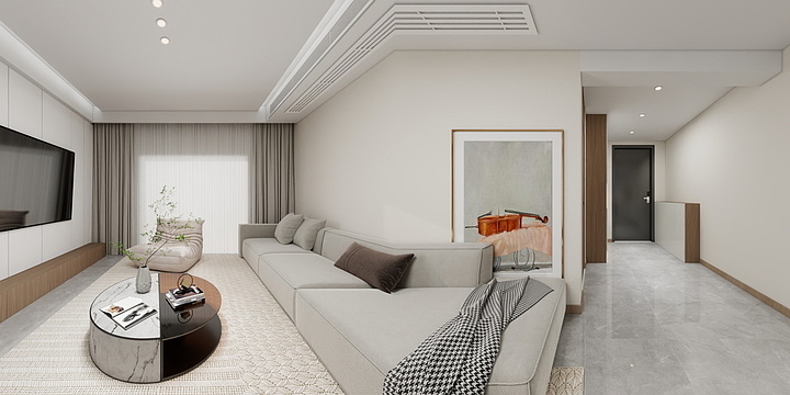 鼎居设计工作室-东方现代城H2-3-609-装修设计方案