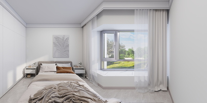 DilnChang-中国院子-三室-现代简约-装修设计方案