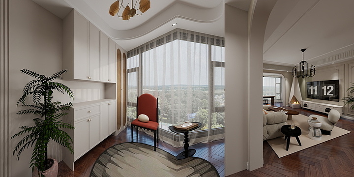 凯旋.诗丹顿全屋定制-龙山花园4-2-6-2-装修设计方案