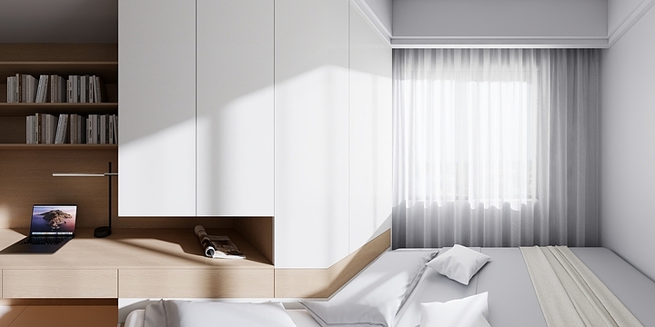 枼丨效果表现-城市首府3-1-502-装修设计方案