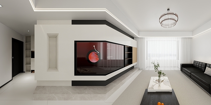 枼丨效果表现-城市首府3-1-502-副本-装修设计方案