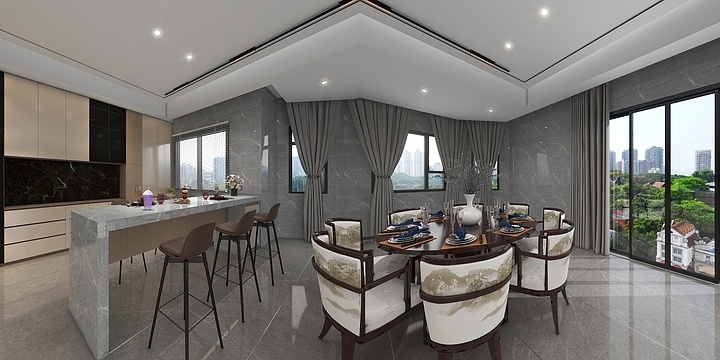 合顺全屋定制刘生-道滘杜总别墅-装修设计方案