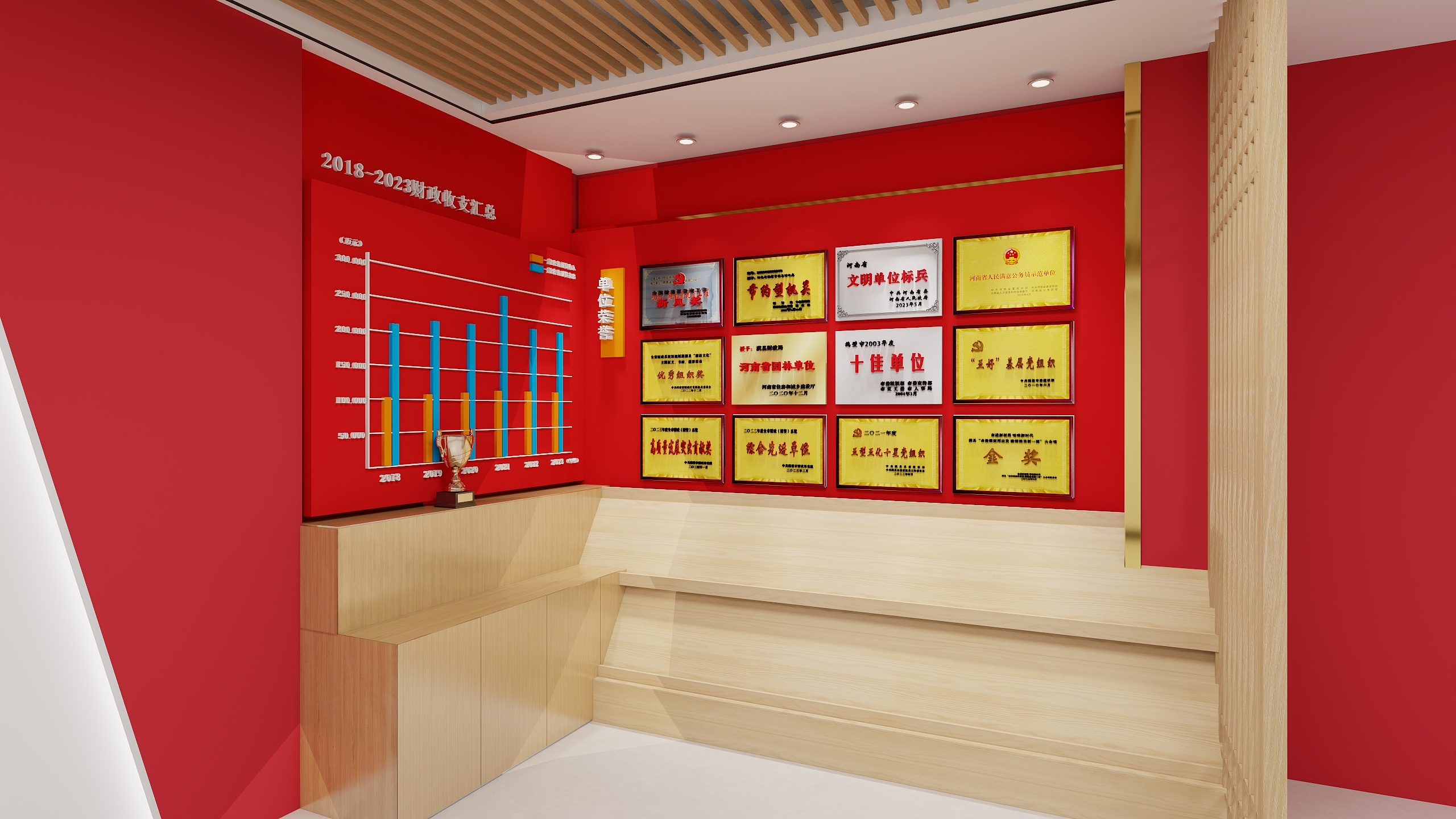 杭霸霸-财政局7楼展示柜最终版本-装修设计方案