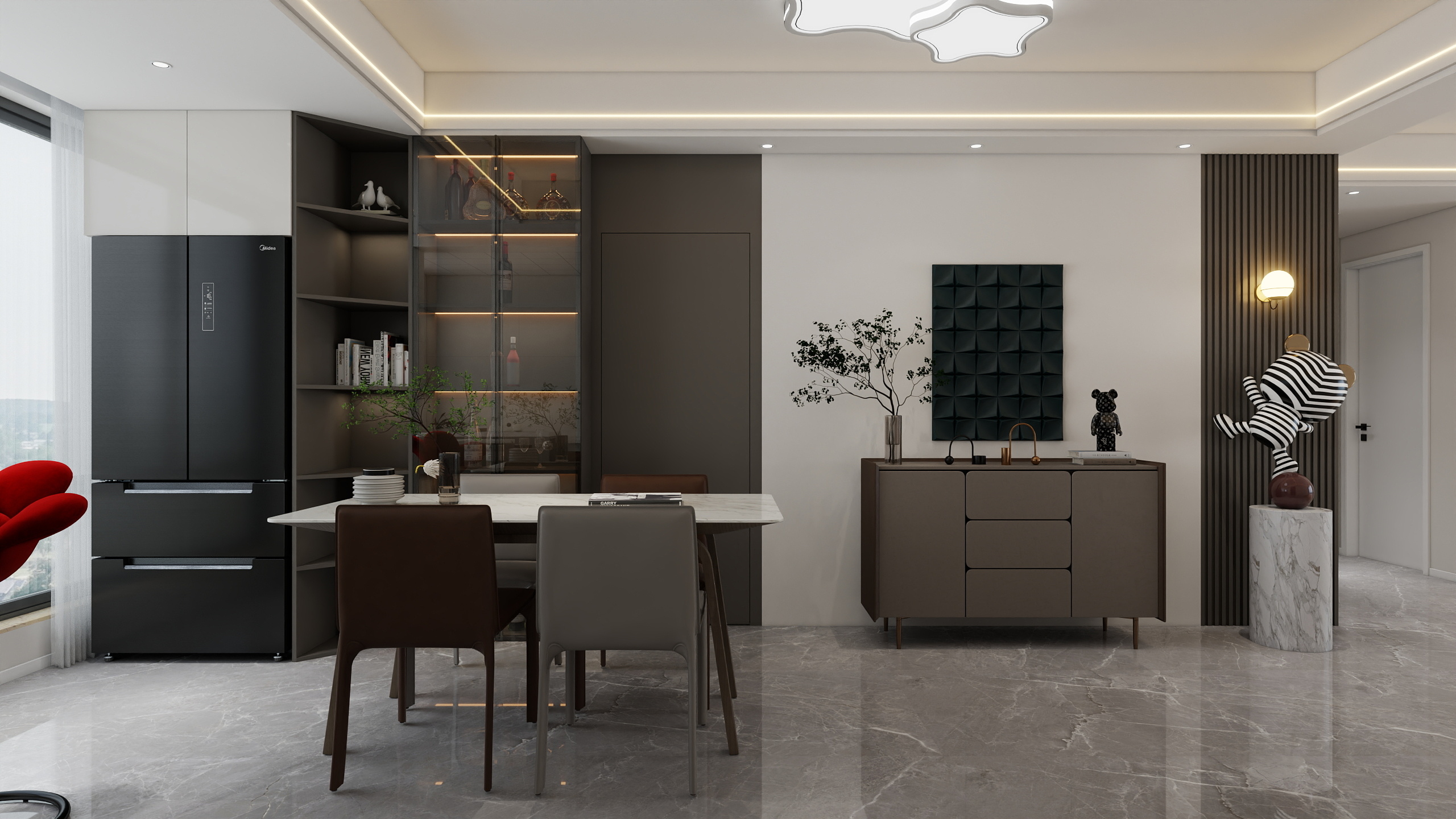 设计师Baymax-现代简约风-装修设计方案