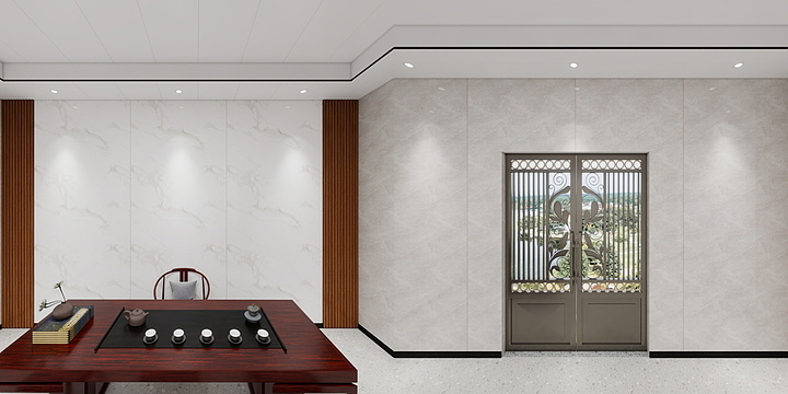 优虎碳晶板木饰面-沈焕龙-装修设计方案