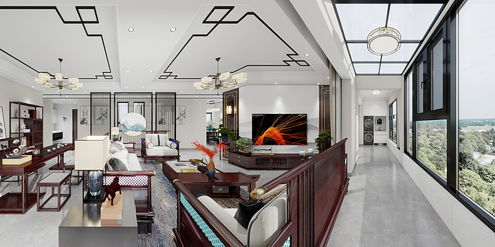 设计师刘元宏-奥莱东区51栋1703-装修设计方案