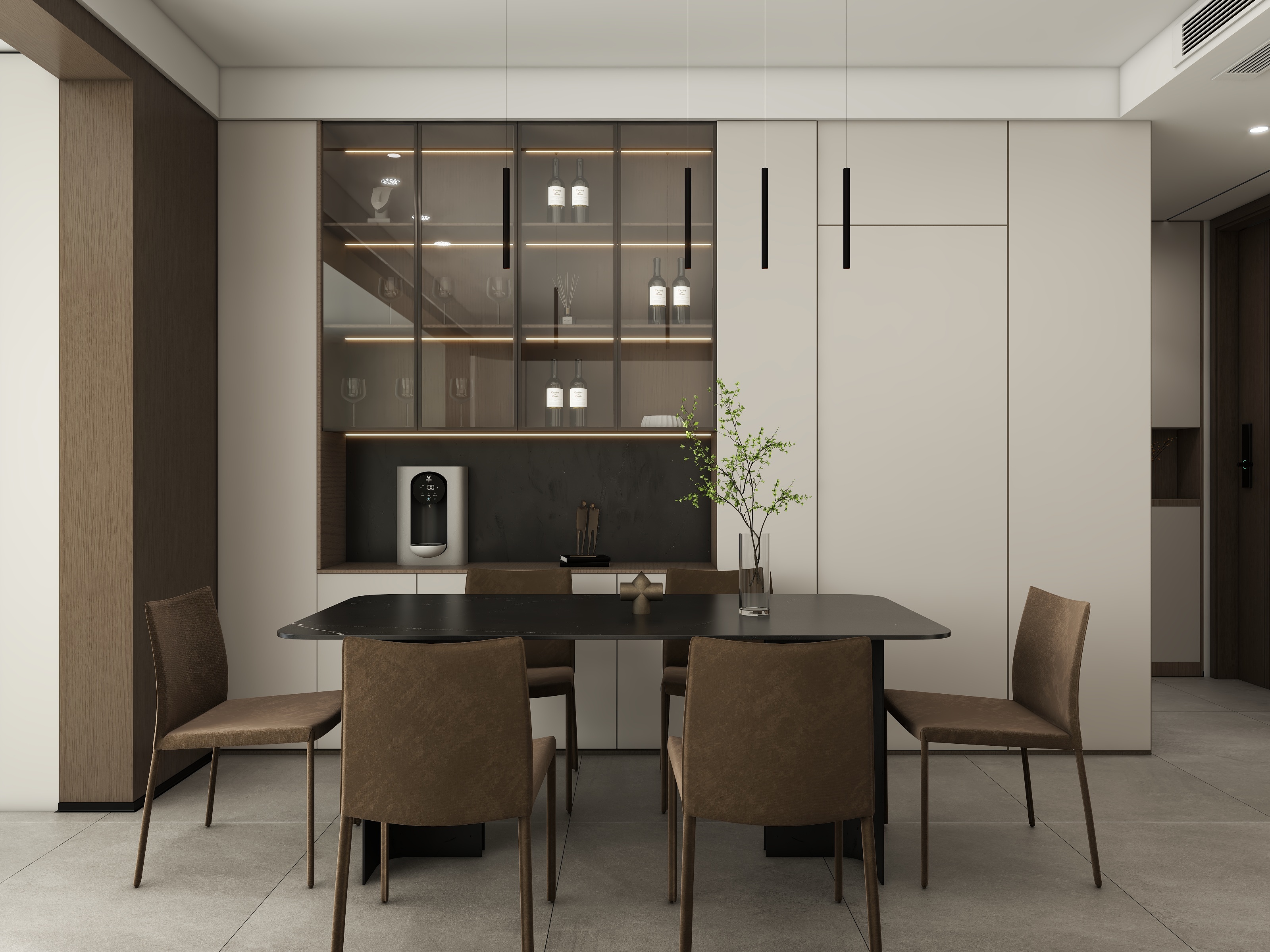 罗悦krzy-秀湖昱景A1户型装修效果图