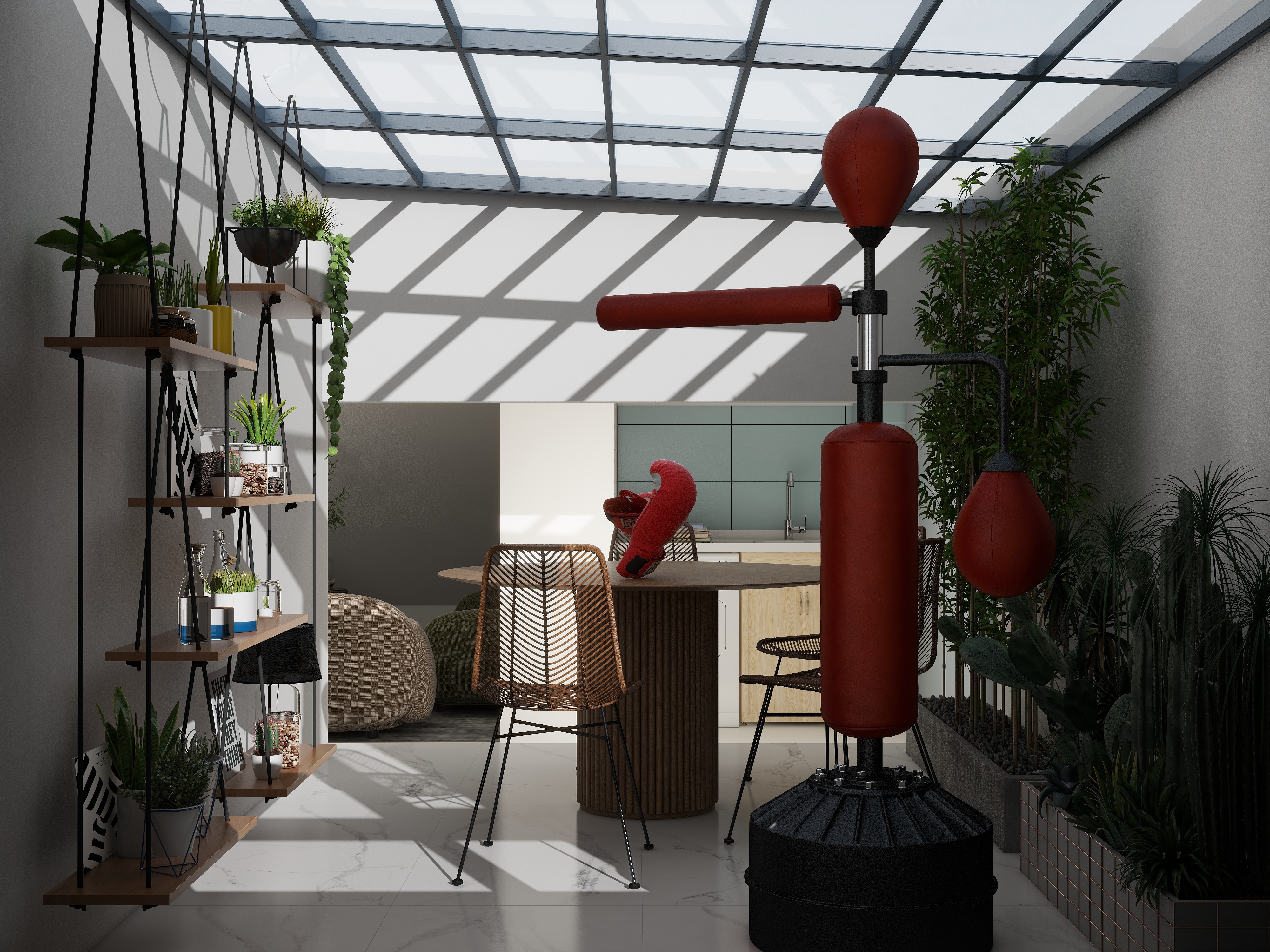 设计师珂源-保利清能·西海岸轻奢98㎡2室装修效果图