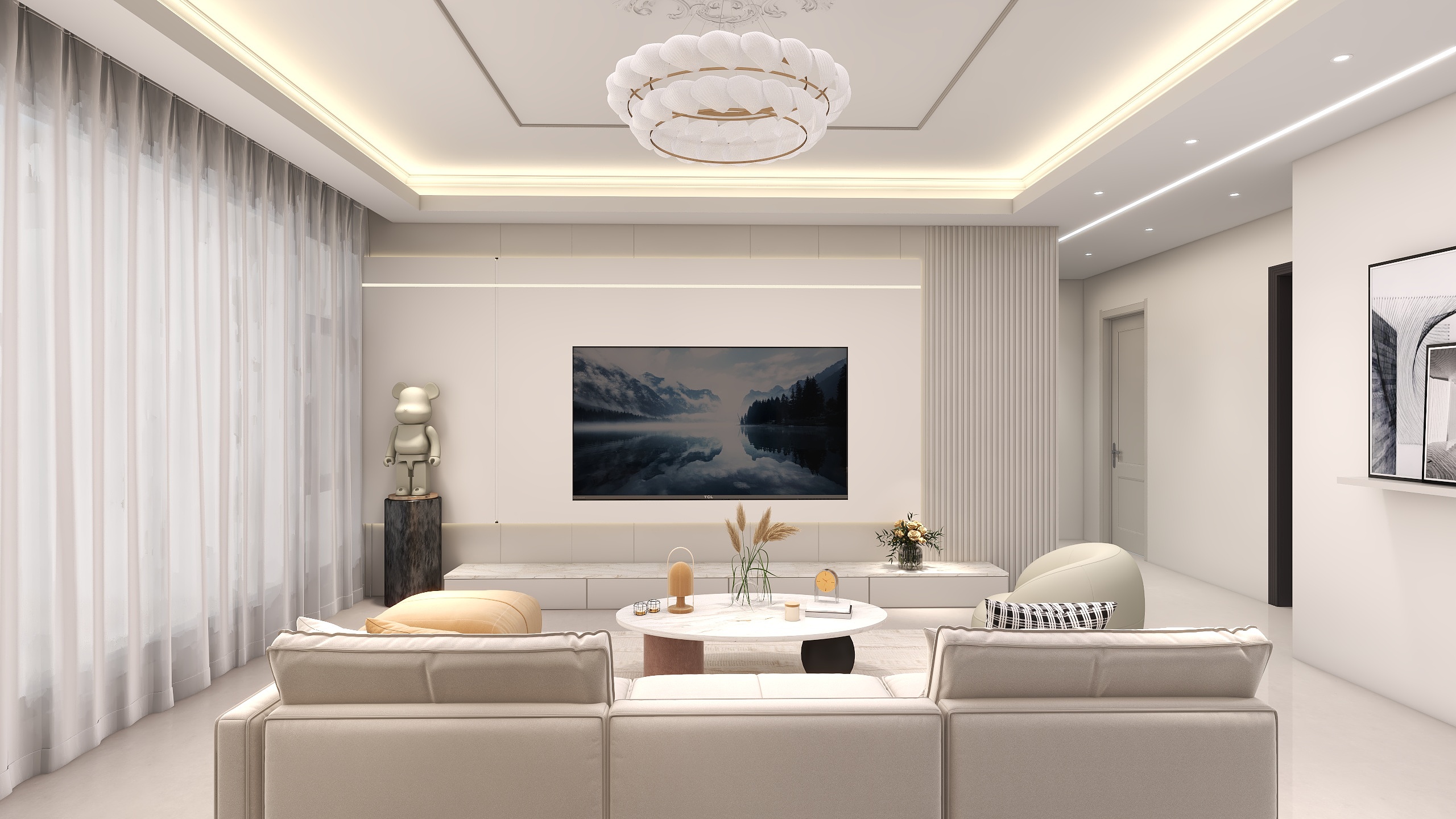 马祥宇-118㎡1室-装修设计方案