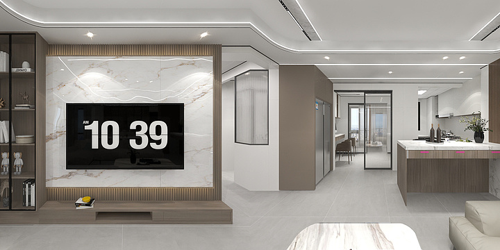 南宁经营部4-5-25轨道御澜上城-装修设计方案