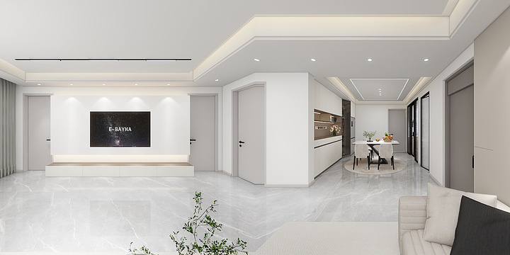 ゛明天的明天-工业大道附近自建房-现代轻奢-装修设计方案