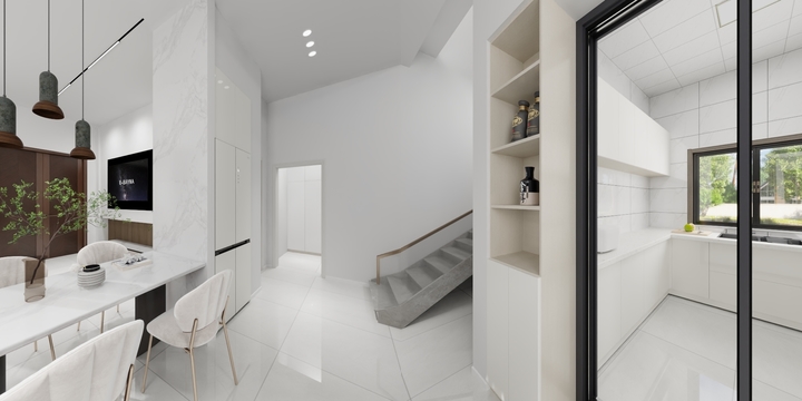 陈振华-善连宝善排屋一层-装修设计方案