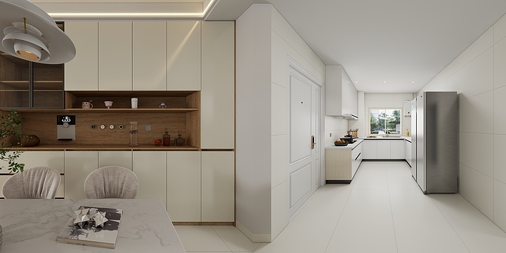 博刻全屋定制家具厂-香颂时光4-1-401-装修设计方案