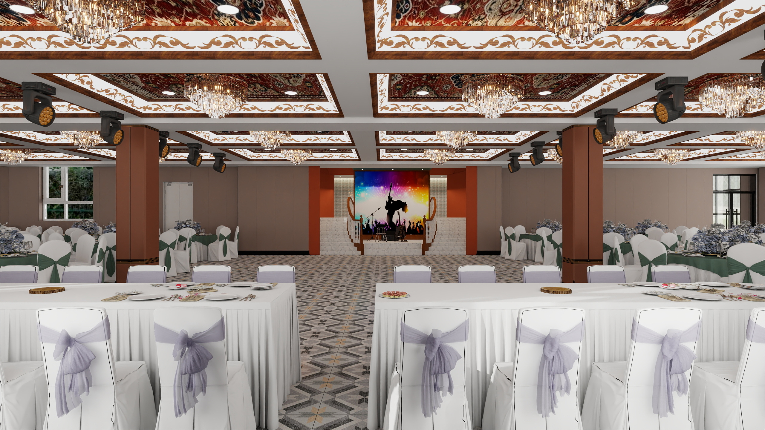 哈密*室内*设计-宴会厅-3-装修设计方案