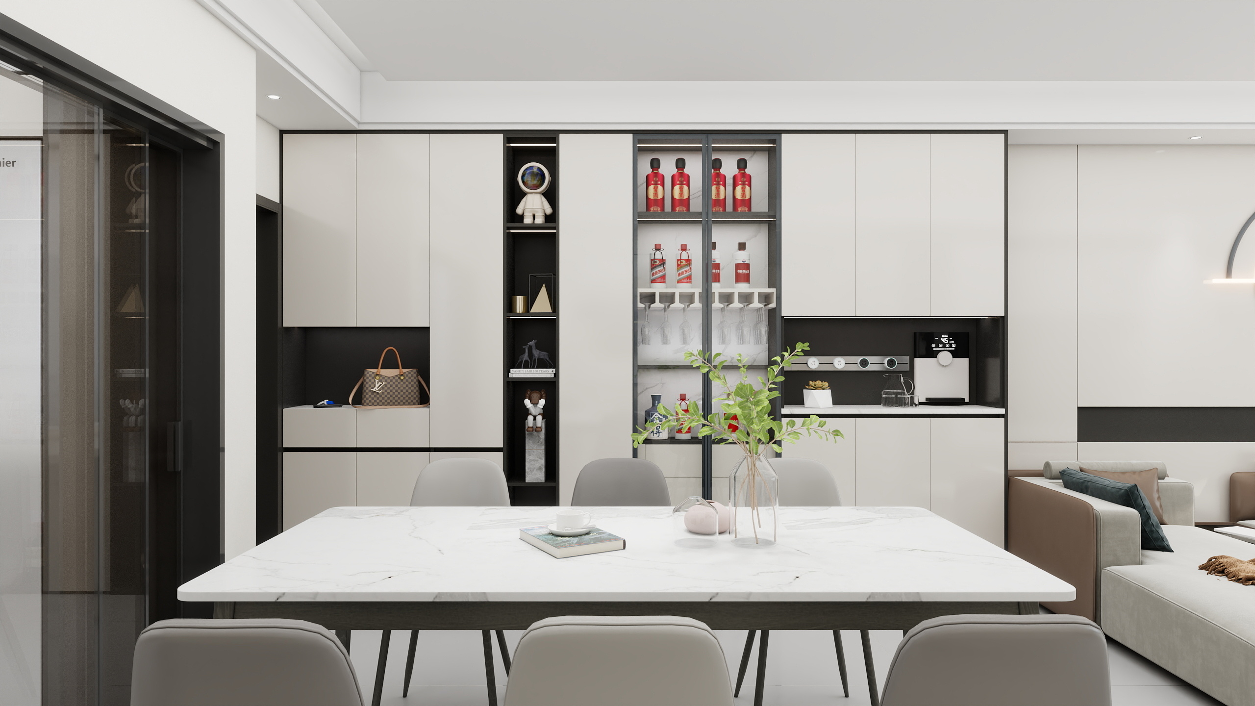 创舍设计-兰亭雅苑103㎡3室-装修设计方案