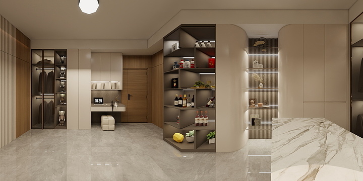 全屋定制谢工-中园定制工厂-装修设计方案