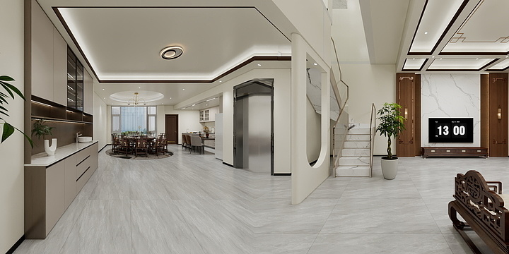 喜艺装饰设计全屋定制-西园小区-装修设计方案