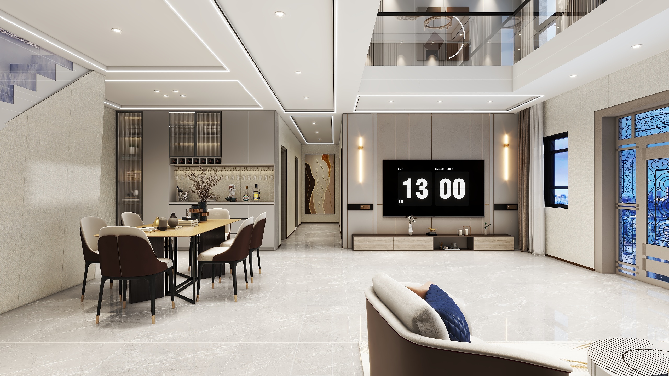 王敏-154㎡1室-装修设计方案