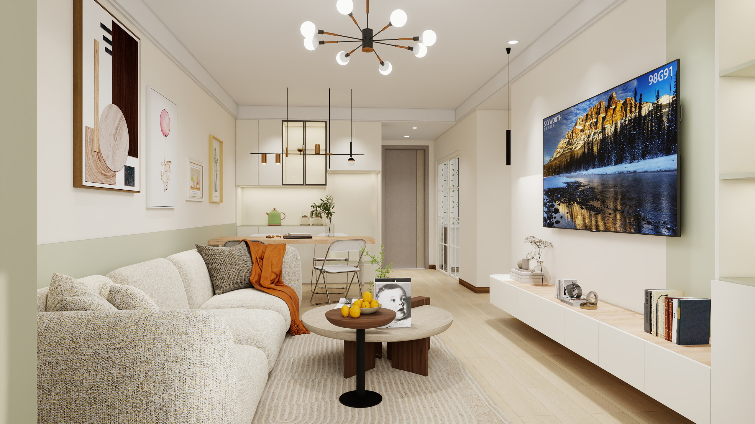 周日I向前设计-硬装专业等级考核户型-装修设计方案