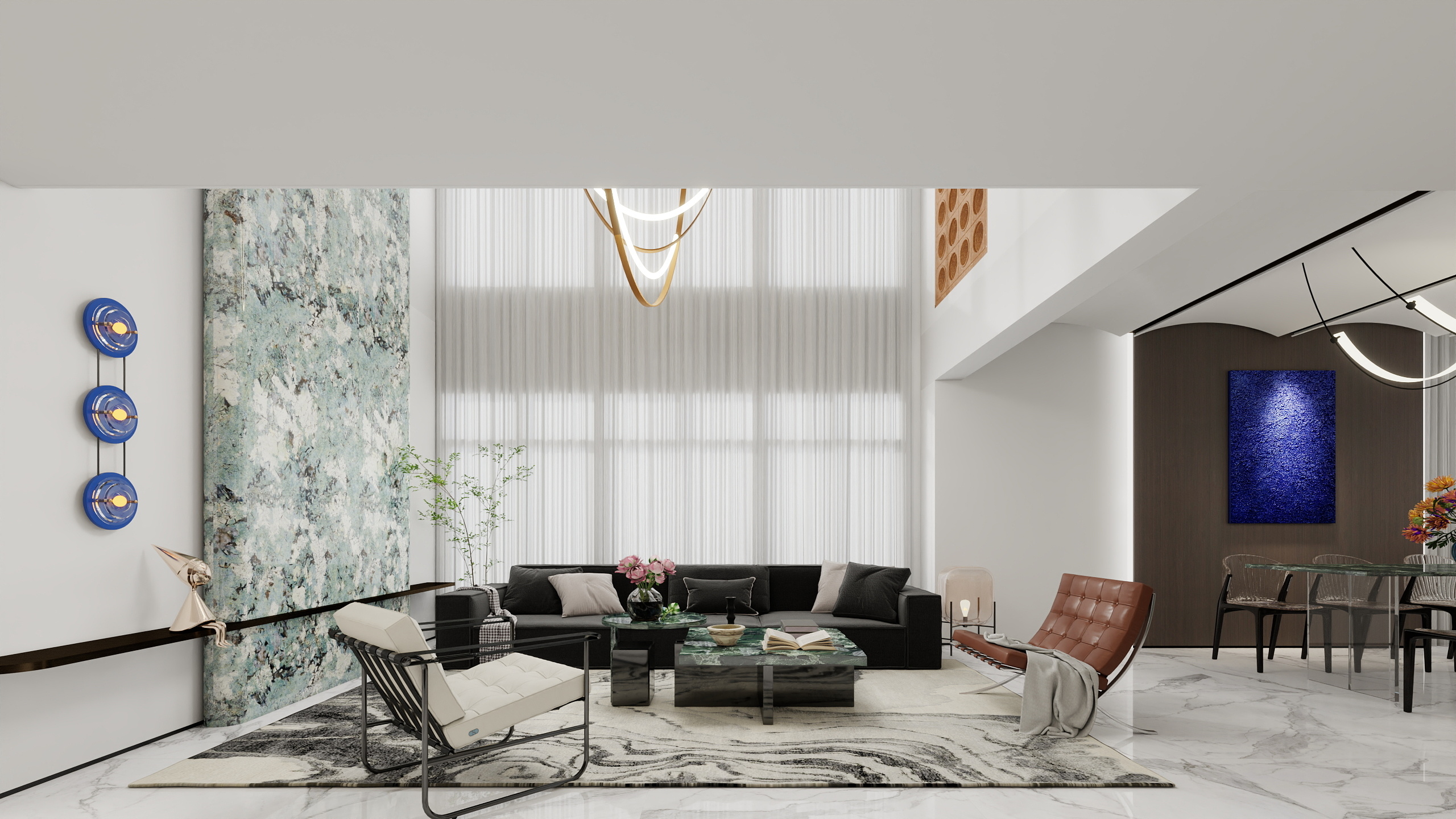 HE-空间设计-轻奢复式-装修设计方案